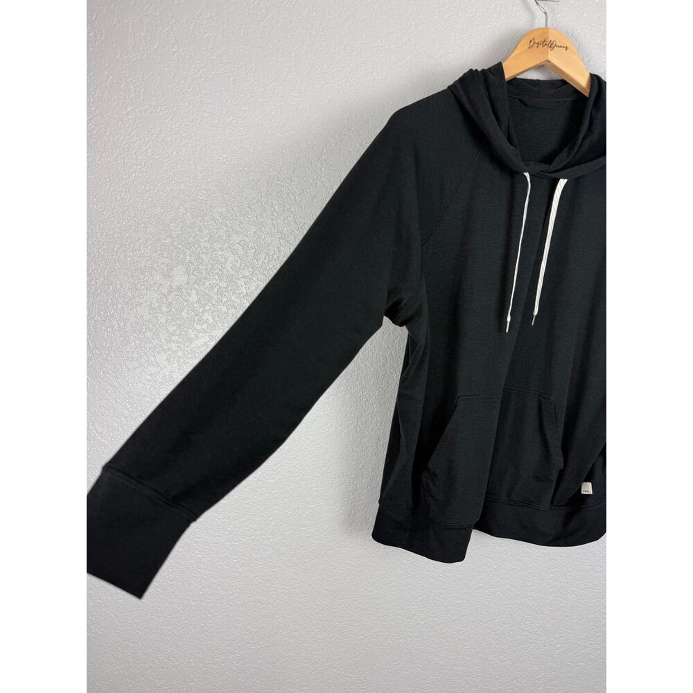 Vuori Halo Oversized Hoodie Black Heather S Soft DreamKnit Cozy EUC Athleisure - Picture 4 of 8